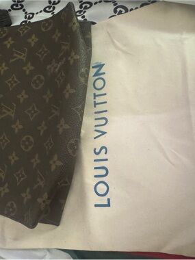 Louis Vuitton Brown Monogram Canvas Pouch